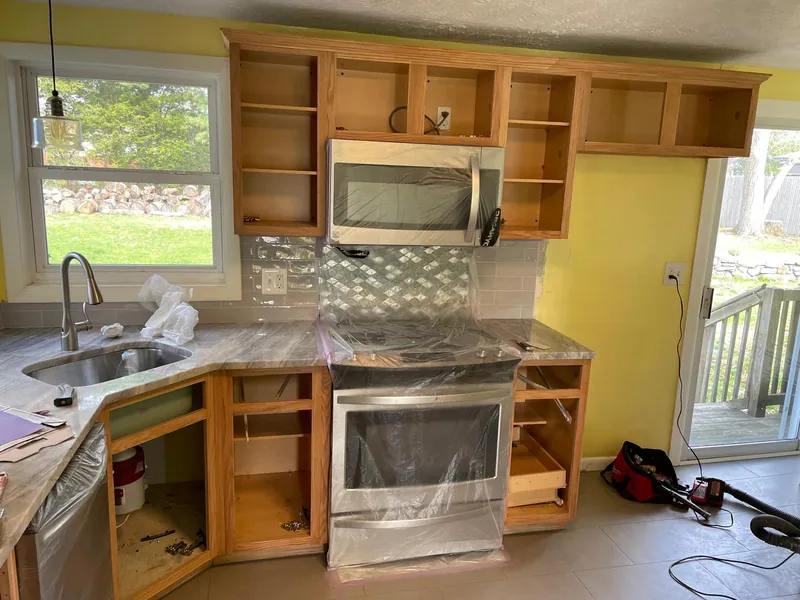 Cabinet Refinishing — L&D Painting