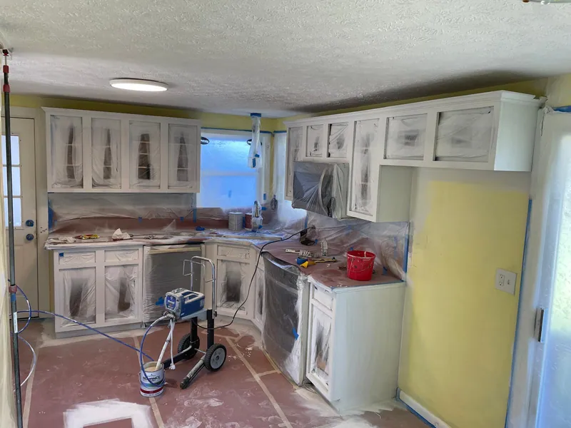 Cabinet Refinishing — L&D Painting