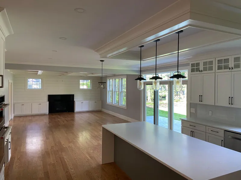 Open-plan kitchen & living